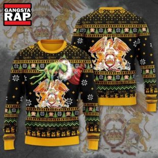 Queen Adam Lambert Tour Christmas Ugly Sweater