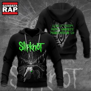 Slipknot Rock Band Live Pappy Harriets Pioneertown CA 3D Hoodie