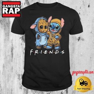 Stitch And Groot Marvel Disney Best Friends For Life T Shirt