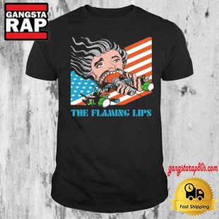 The Flaming Lips American Head Tour 2024 T Shirt