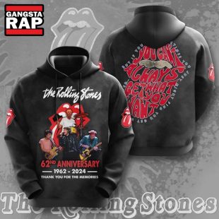 The Rolling Stones 62nd 1962 2024 Hoodie