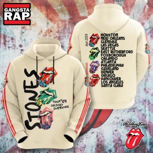 The Rolling Stones Hackney Diamonds Tour 24 Hoodie