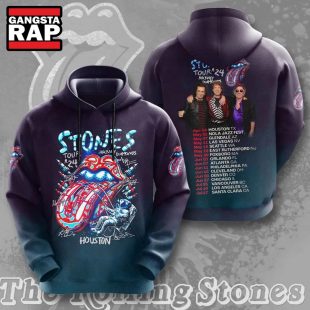 The Rolling Stones Hackney Diamonds Tour Houston Hoodie