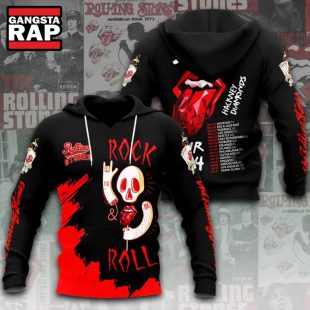 The Rolling Stones Hackney Diamonds Tour Rock And Roll Hoodie