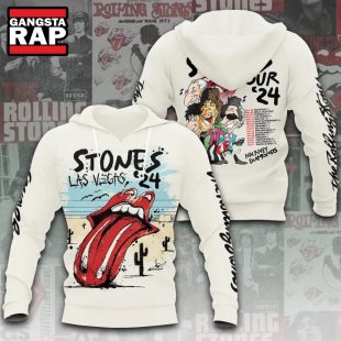 The Rolling Stones Las Vegas Tour 2024 Hoodie