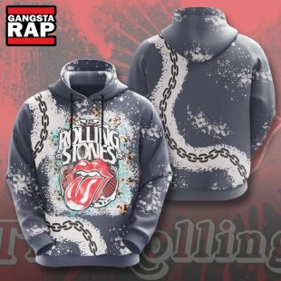 The Rolling Stones Logo Music Band Design 3D Hoodie