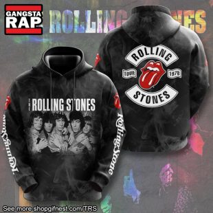 The Rolling Stones Tour 1978 All Over Print Hoodie