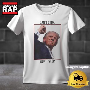 Trending Can't Stop Won't Stop Failed Trump Assassination Vintage TShirt