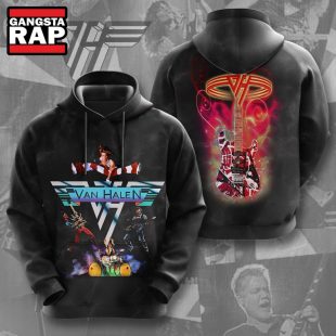 Van Halen Rock Band Graphics Design Hoodie