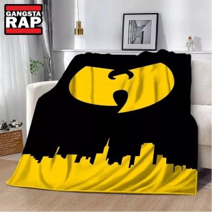 Wu Tang Clan Comic Graphic Rap Hip Hop Band Fleece Blanket