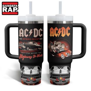 ACDC Speed Shop Last Stop Before The Highway To Hell Stanley Tumbler 40oz