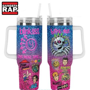 Blink 182 One More Time Music Stanley Tumbler 40oz