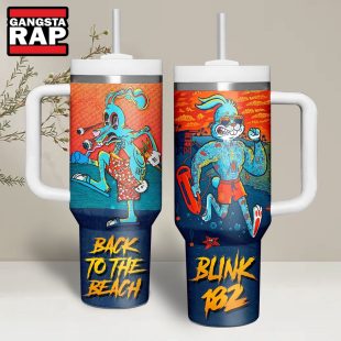 Blink 182 Rock Band Back To The Beach Stanley Tumbler 40oz