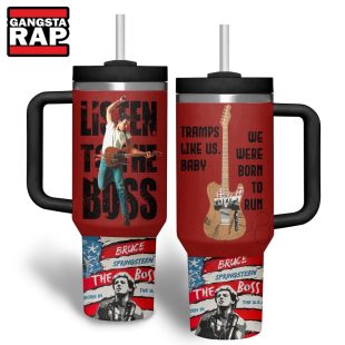 Bruce Springsteen Tramps Like Us Baby Stanley Tumbler 40oz