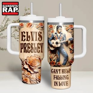 Elvis Presley Cant Help Falling In Love Stanley Tumbler 40oz