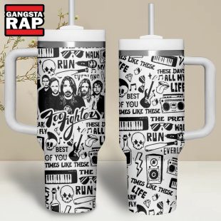 Foo Fighters Music Design Stanley Tumbler 40oz