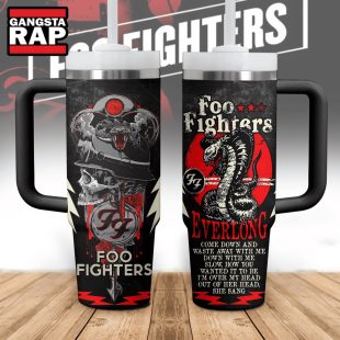 Foo Fighters Music Everlong Stanley Tumbler 40oz