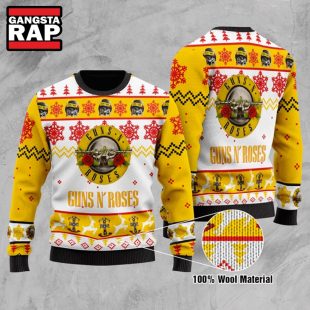 Guns N' Roses Ugly Chritmas Sweater