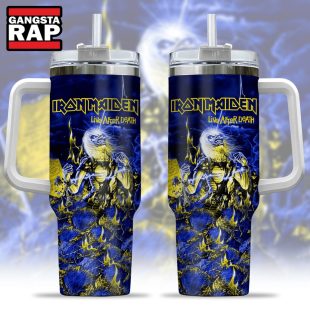 Iron Maiden Live Afrer Death Stanley Tumbler 40oz