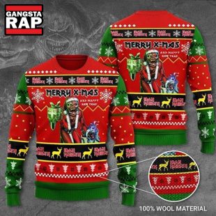 Iron Maiden Merry Xmas Ugly Christmas Sweater