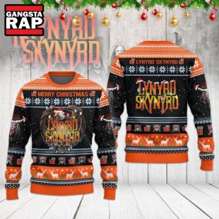 Lynyrd Skynyrd Merry Christmas Ugly Sweater