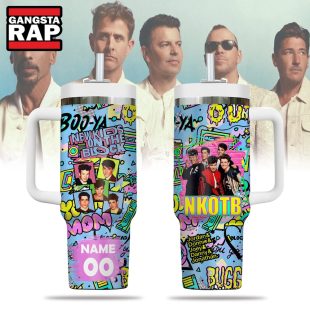 New Kids On The Block Custom Name And Number Stanley Tumbler 40oz