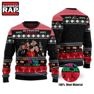 New Kids On The Block Funky Fulky Ugly Christmas Sweater