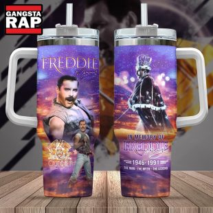 Queen Freddie Mercury Music Fans Lover Stanley Tumbler Cup 40oz