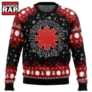 Red Hot Chili Peppers Ugly Christmas Sweater