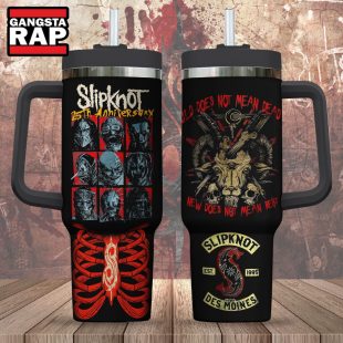 Slipknot 25th Anniversary Stanley Tumbler 40oz