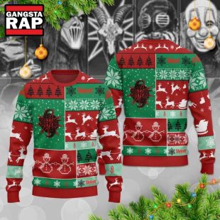 Slipknot Christmas Ugly Sweater Fans Gift