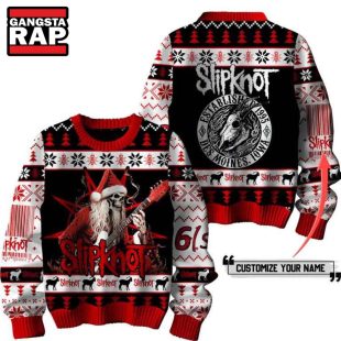 Slipknot Established 1995 Des Moines Iowa Ugly Christmas Sweater