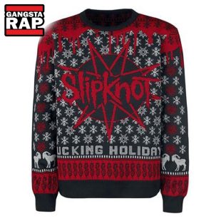 Slipknot Fucking Holiday Ugly Christmas Sweater