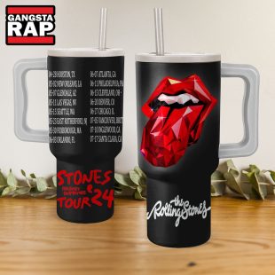 The Rolling Stones Hackney Diamonds Tour 24 Stanley Tumbler 40oz