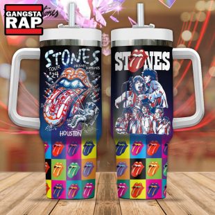 The Rolling Stones Music Graphics Design Stanley Tumbler 40oz