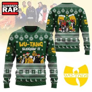 Wu Tang Clan Sleighin' It Ugly Christmas Sweater