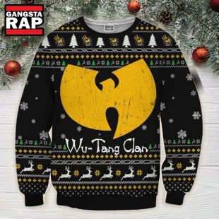 Wu Tang Clan Xmas Tree Ugly Christmas Sweater