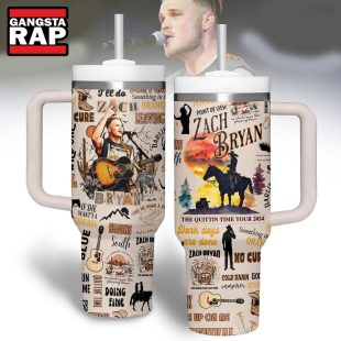 Zach Bryan Music Fan Lover Stanley Tumbler 40oz