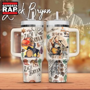 Zach Bryan Music Stanley Tumbler 40oz