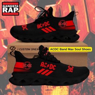 ACDC Band Music Max Soul Shoes