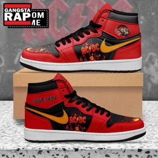 ACDC Fan Gift Custom Air Jordan 1 Hightop Shoes