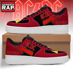 ACDC High Voltage Air Force 1 Sneaker Shoer