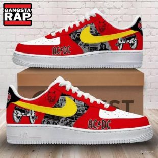 ACDC Rock Fans Lover Air Force 1 Sneaker Shoes