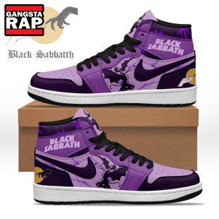 Black Sabbath Music Fans Gift Air Jordan 1 Hightop Shoes