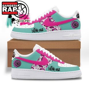 Blink 182 Music Fan Lover Custom Air Force 1 Sneaker Shoes