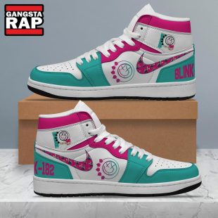 Blink 182 Music Fans Gift Air Jordan 1 Hightop Shoes