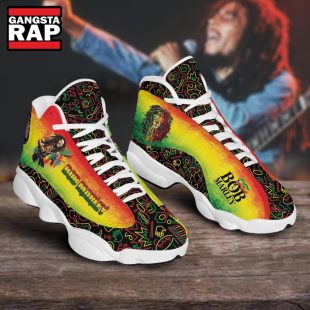 Bob Marley Jam Music Fans Gift Air Jordan 13 Shoes Sneaker