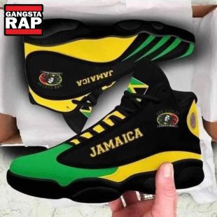 Bob Marley Jamaica Music Air Jordan 13 Shoes Sneaker