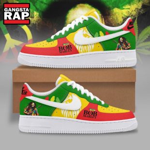 Bob Marley Music Air Force 1 Shoes Sneaker