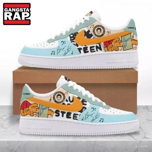 Bruce Springsteen The E Street Band 2024 Tour Air Force 1 Shoes Sneaker